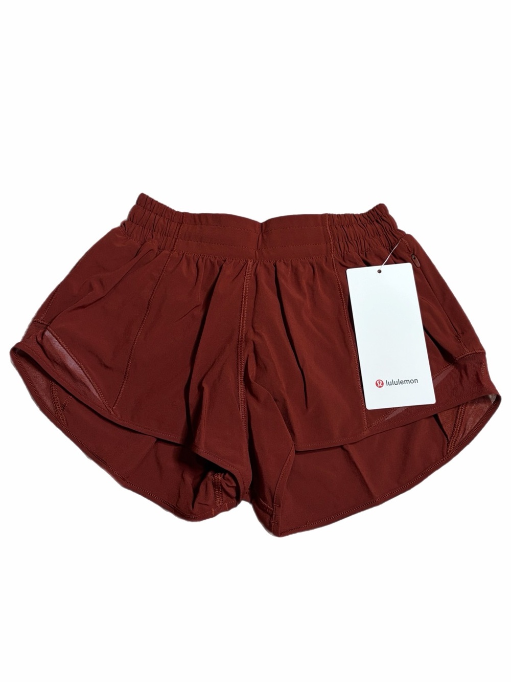 NWT Lululemon Hotty Hot Short *LR 2.5” (Cranberry Charm) Size 4